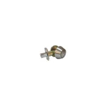 Truguard DLX21 KA3Z Single-cylinder Deadbolt, Satin Nickel Quantity. Fixed Price $31.09.