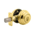 Kwikset, 985 3, Polished Brass, Double Cylinder Deadbolt, Nib, Non Smart Key. Fixed Price $45.00.
