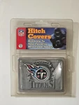 New Siskiyou Nfl Tennessee Titans Rectangle Metal Trailer Hitch Cover. Fixed Price $19.99.