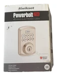 Kwikset Powerbolt 250 Keypad Electronic Deadbolt Lock Satin Nickel Open Box New. Fixed Price $29.95.