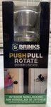 Brinks 23051-119 Push Pull Rotate Non-locking Passage Door Knob Satin Nickel New. Fixed Price $7.95.