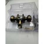 Schlage Georgian Keyed Entry Door Knob Antique Brass F51 V 609 New Open Box. Fixed Price $25.00.