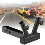 Goorida Double Hitch Holder For Truck, Fits. Fixed Price $61.38.