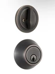 Brinks - Transitional Single Cylinder Deadbolt. Fixed Price $17.99.