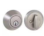 Defiant Single Cylinder Deadbolt Satin Nickel 1008 974 344. Fixed Price $11.99.
