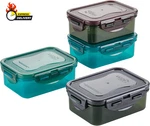 Food Storage Containers/bin Set/bpa-free/dishwasher Safe, Rectangular, 4 Pie. Fixed Price $23.39.