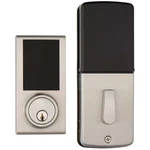 Satin Nickel Touchscreen Single Cylinder Deadbolt. Fixed Price $123.66.