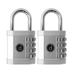 Padlock (2 Pack) 4 Digit Combination - For Gym School Locker, Outdoor Ga.... Fixed Price $23.55.