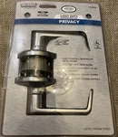 Universal Hardware Light Duty Commercial Privacy Lock Satin Chrome. Fixed Price $20.46.