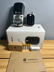 Liftmaster Myq Yale Smart Deadbolt Touchscreen Lock Satin Nickel YRD256. Fixed Price $160.85.