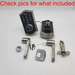 Schlage Touch Camelot Lock With Accent Lever (satin Nickel) FE695 619. Fixed Price $52.47.