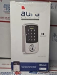 Kwikset Aura Reach Smart Deadbolt Matter Thread Satin Nickel 994000-001. Fixed Price $118.55.