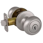Design House Cambridge Keyed Brass Entry Door Knob Satin Nickel/silver. Fixed Price $41.75.