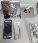 Baldwin 8220.260 Contemporary Square Deadbolt - Polished Chrome. Fixed Price $30.00.