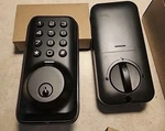 Veise Keypad Digital Deadbolt ZS01 Matte Black Keyless Door Lock Install Kit. Fixed Price $34.99.