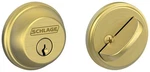 Schlage B60 Single Cylinder Keyed Entry Grade 1 Deadbolt - Brass. Fixed Price $41.99.