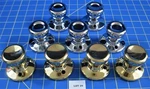 Dummy Door Knobs - Of W/finish Flaws Art Craft Projects (lot# 29). Fixed Price $19.95.