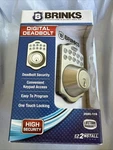 Brinks Digital Keypad Electronic Deadbolt Satin Nickel 2680-119 Brand New. Fixed Price $74.99.