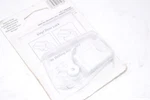 New Prime Line U-10547 White Vinyl Patio Door Lock Fits Up To 7/8'' Thick Rail. Fixed Price $9.99.