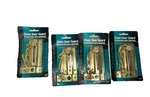 4 Ultra Hardware Steel Chain Door Security Lock Guard Hinge Brass Finish. Fixed Price $43.00.