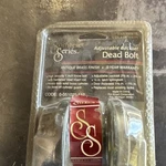 Somerset Series Deadbolt Adjustable Backset Antique Brass Heavy Duty. Fixed Price $22.97.