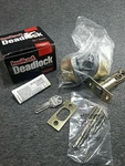Kwikset 665 Double Cylinder Deadbolt Polished Brass 1" Old Stock New. Fixed Price $16.99.