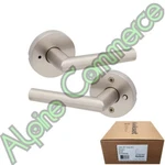 *1-SET* Kwikset Privacy Milan Bedroom & Bathroom Handle Satin Nickle 97300-904. Fixed Price $37.99.