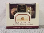 Baldwin Premium Security Deadbolt Single Cylinder Lifetime Finish 98031.003 Read. Fixed Price $39.97.