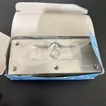 Deltana SDL60U15 Decorative 6" Privacy Pocket Door Lock Satin Nickel - New. Fixed Price $25.00.