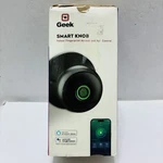 Geek Smart Knob Fingerprint Door Lock- Model K13-B. Fixed Price $28.00.