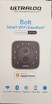 Ultraloq Bolt Fingerprint Smart Lock Works With Apple Homekit, Built-in Wifi. Fixed Price $179.99.