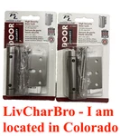 Prime-line 10827 Door Reinforcement Lock High Security 3" Stop Satin Nickle. Fixed Price $29.99.