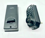 Arpha Video Doorbell Deadbolt With Handle Set Smart Home Lock Model: D289H. Fixed Price $33.60.