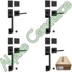 *4-SETS* Kwikset San Clemente Hs Halifax Dummy Handset Matte Black 98190-028. Fixed Price $299.99.