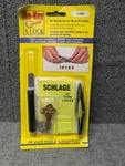 Prime-line Re-key Lock Kit, Schlage Type C, 5-PIN Tumbler Sets, Pre-cut Keys New. Fixed Price $13.95.