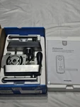Ultraloq Lever Lock Fingerprint Touchscreen Keyless Entry Satin Nickel LOT#61. Fixed Price $45.00.