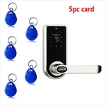 Digital Electronic Code Keyless Keypad Security Entry Door Lock 5 Rfid Card Tag. Fixed Price $46.96.
