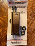 Andersen Patio Door Auxiliary Security Lock Brand New Sealed Model 35367 Vintage. Fixed Price $15.13.