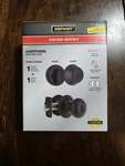 The Defiant Hartford Matte Black Single Cylinder Keyed Entry Project Pack Combo. Fixed Price $27.99.