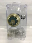 Kwikset Polished Brass Deadbolt 99800-121 L6. Fixed Price $17.10.