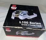New - Lsda Grade Leverset Passage Satin Chrome 029352 L110 26D2 3/4. Fixed Price $37.99.