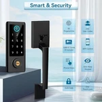 Fingerprint Door Lock With Handle Sets, Bebasia Keyless Entry. Fixed Price $45.99.