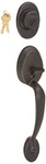 Schlage F58-PLY-622 Plymouth Handleset Exterior, Matte Black (exteri. Fixed Price $162.30.