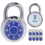 Xanhen Combination Padlocks With Metal Body, Indoor Use For 50MM, Blue Dial. Fixed Price $44.02.