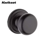 Kwikset - 720H Hancock Knob Round Rose 514 Iron Black Passage Grade 3. Fixed Price $16.37.
