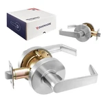 Oakmoore Medium Duty Commercial Door Handle Passage (no Keys), Silver. Fixed Price $85.35.