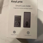 Keylynx D200 4-IN-1 Smart Door Lock With Fingerprint, Keypad, App And Access. Fixed Price $45.00.