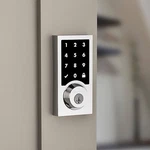 Kwikset 99180-003 Z-wave Lr Touchpad Smart Lock, Satin Nickel, Brand New. Fixed Price $119.00.