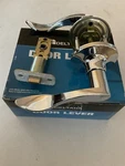 Passage Door Lever Set Savanna Left Hand Bright Chrome Finish By Deltana. Fixed Price $20.00.
