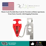 Master Lock Portable Door For Travelers At Hotel, -276EC, Apartment. Fixed Price $12.99.